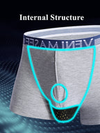 Men's Modal Separate Dual Pouch Underwear