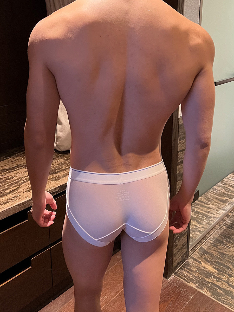3 Pack Comfy U Convex Pouch Briefs For Men