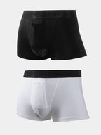 Aoelemen 2 Pack Separate Dual Support Pouch Men's Underwear