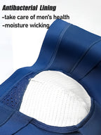 Aoelemen 4 Pack Men's Breathable U Convex Pouch Briefs