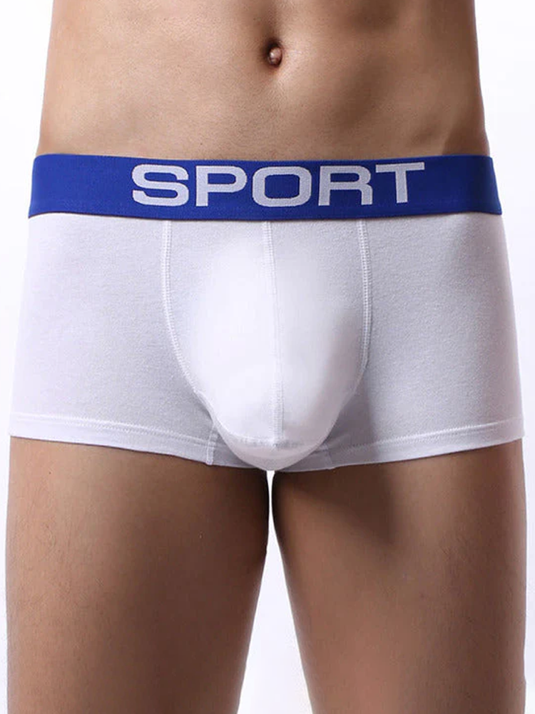 3 Pack Men's Structured Support Pouch Comfort Trunks