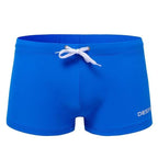 Men's Sexy Breathable Boxer Swim Trunks