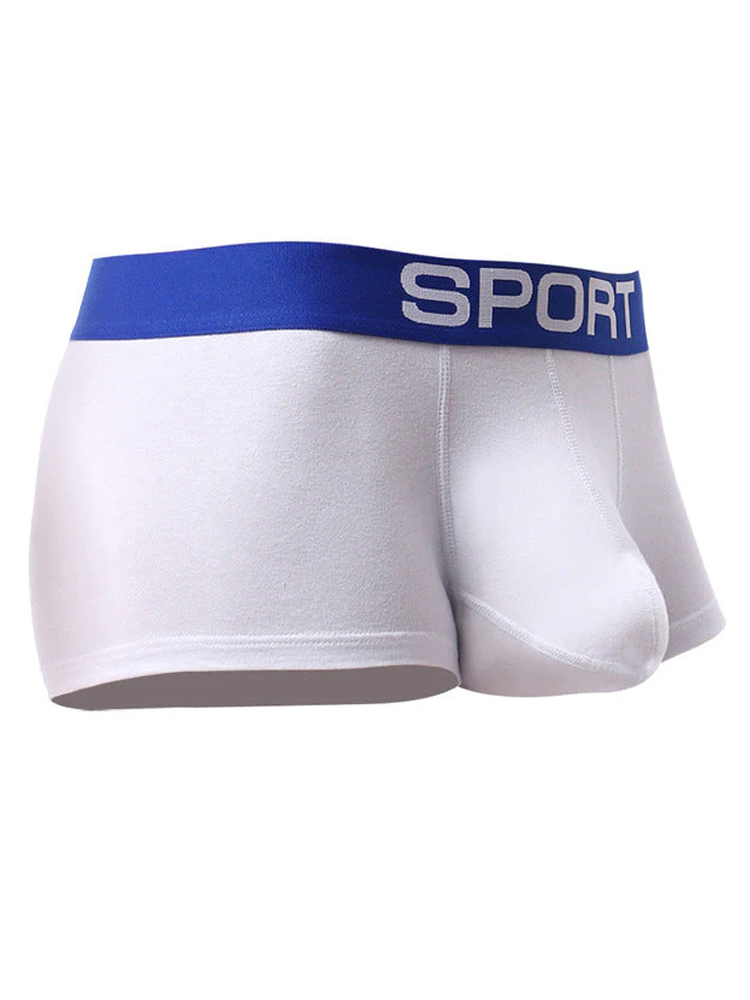 3 Pack Men's Structured Support Pouch Comfort Trunks