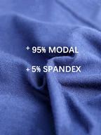 3 Pack Men's Double Pouch Underwear Separate Pouch Modal Trunks