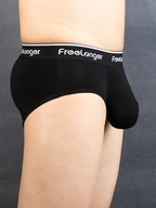 FreeLonger Men's Comfy Separate Support Pouch Briefs