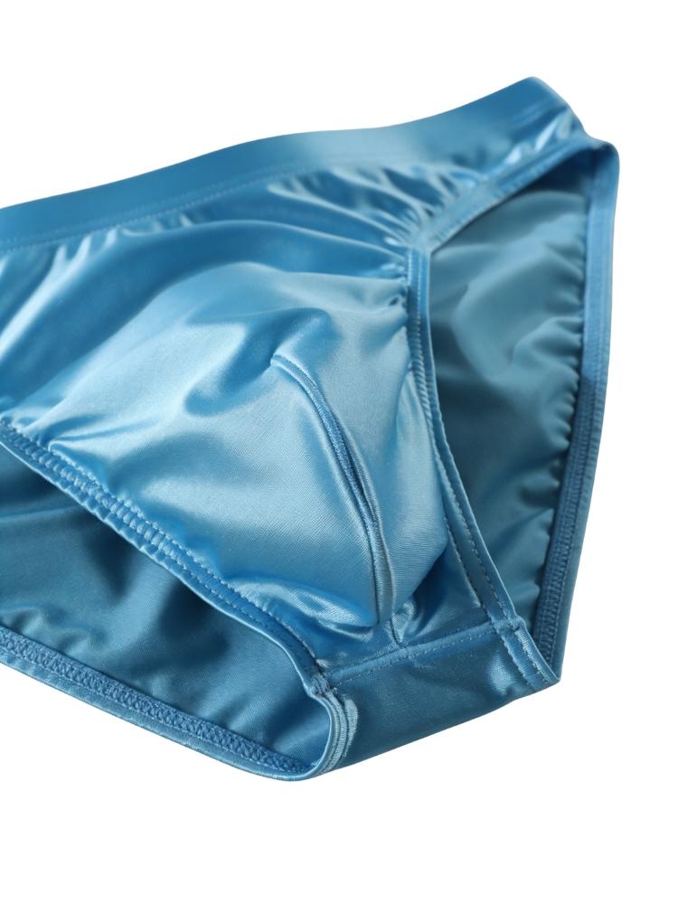 4 Pack Men's Skin-Friendly Cooling Touch Comfy Waistband Briefs