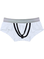 3 Pack Men’s Sexy Cutout Trunks with Lift-up Pouch