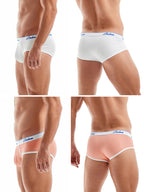 2 Pack Men's Thread Cotton Pouch Briefs