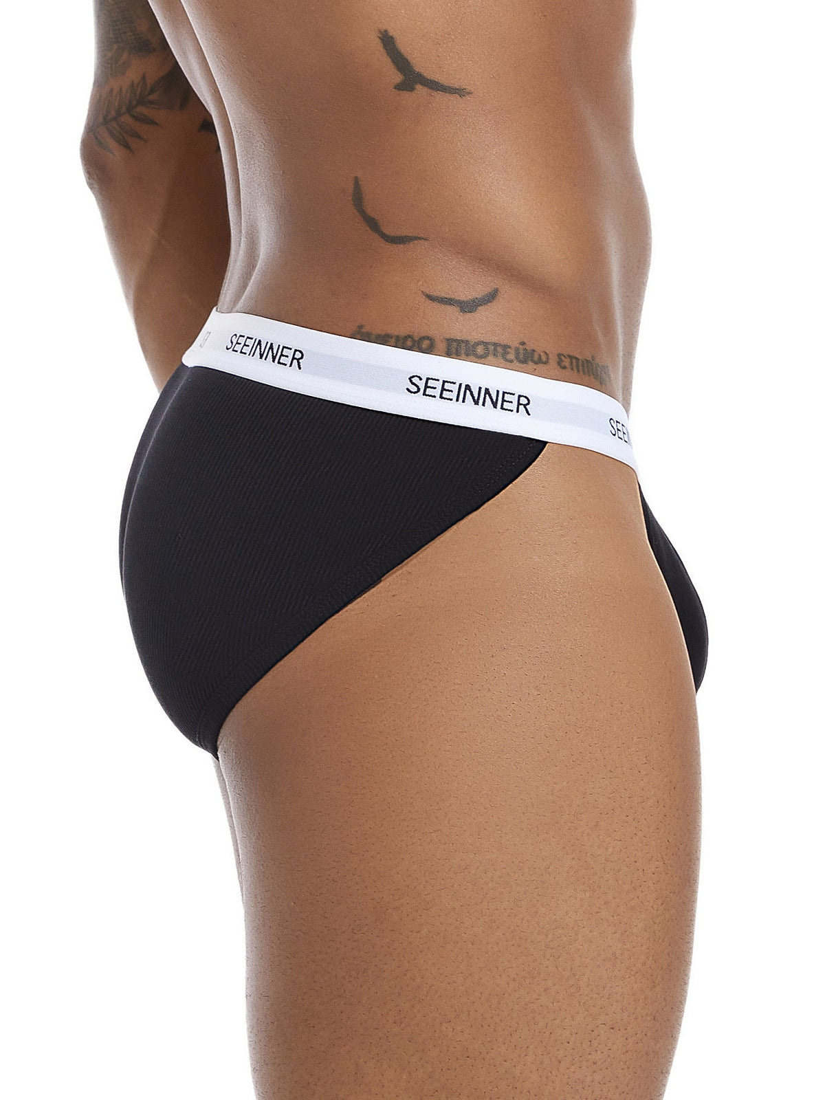 3 Pack Men's Sporty Comfy Waistband Briefs