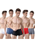 4 Pack Men’s Breathable Mesh Trunks with Antibacterial Fabric