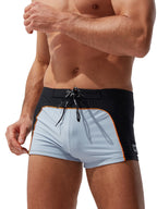 Men’s Smooth Wave Swim Trunk With Drawstring