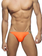 Men’s Zig Zag Swim Bikini with Removable Pad