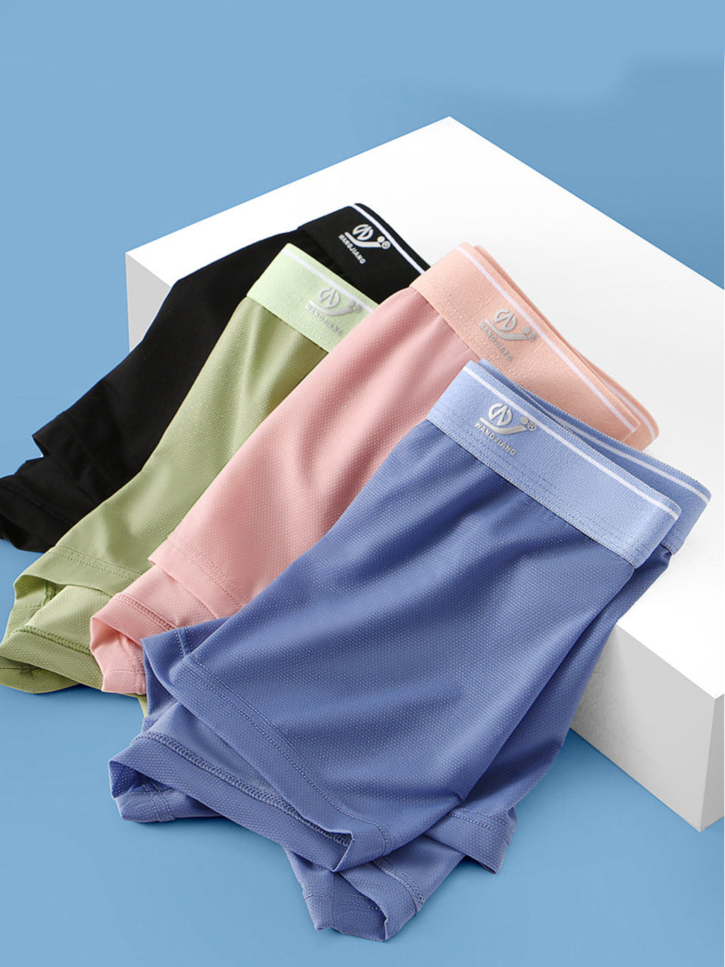 3 Pack Men’s Comfy U Convex Pouch Trunks
