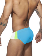 Men's Removable Pad Swim Brief with Drawstring