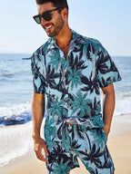 Men’s Beach Summer Holiday Patterned Sets