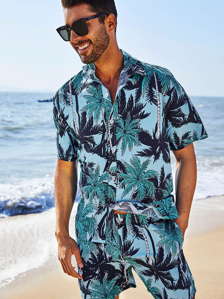 Men’s Beach Summer Holiday Patterned Sets