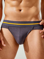 Sexy Spliced Color Briefs For Men