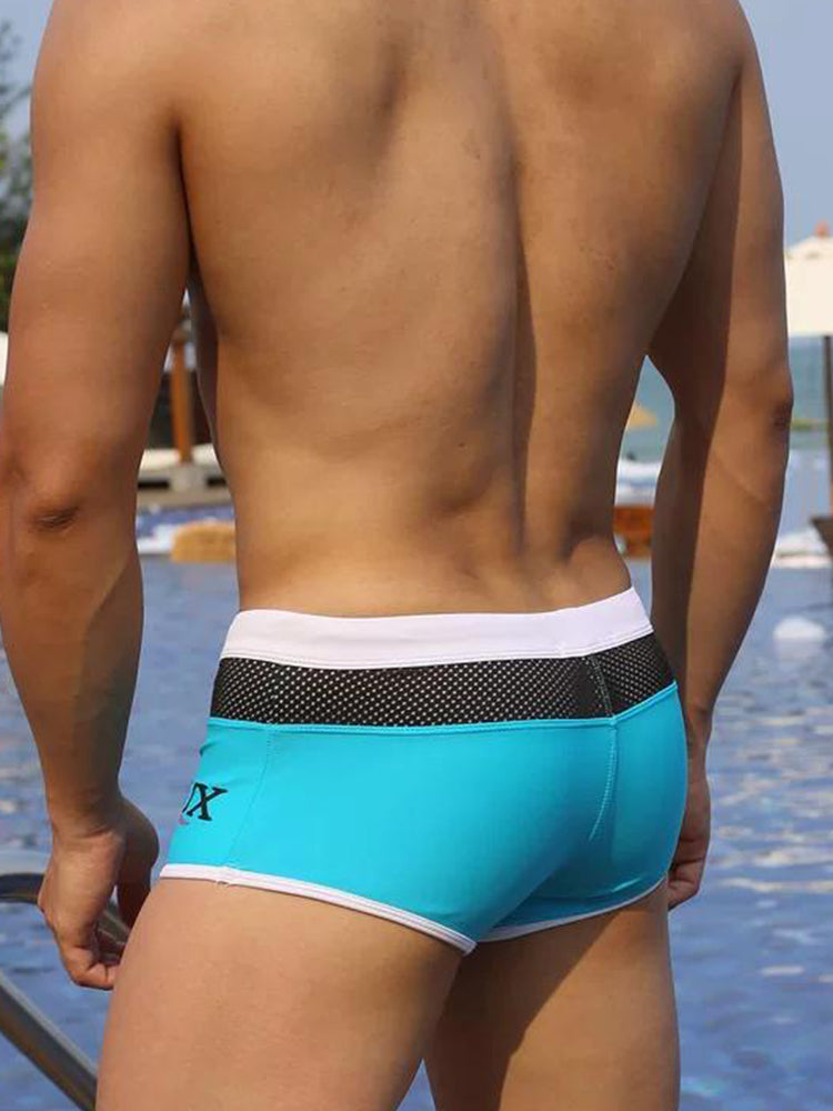 Men's Quick-Dry Swim Trunks – Drawstring Fit