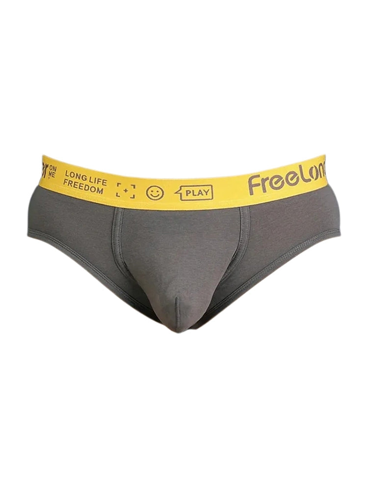 FreeLonger Men’s Soft Cotton Support Pouch Trunks