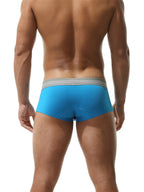 3 Pack Men’s Sexy Cutout Trunks with Lift-up Pouch
