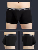 FreeLonger Men's Comfy Separate Support Pouch Trunks