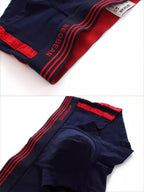 Men's Slim-Fit Cotton Trunks - Low Rise & Lifting Support