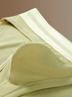 2 Pack Men's Waffle-Knit Cotton Separable Scrotum Support Briefs