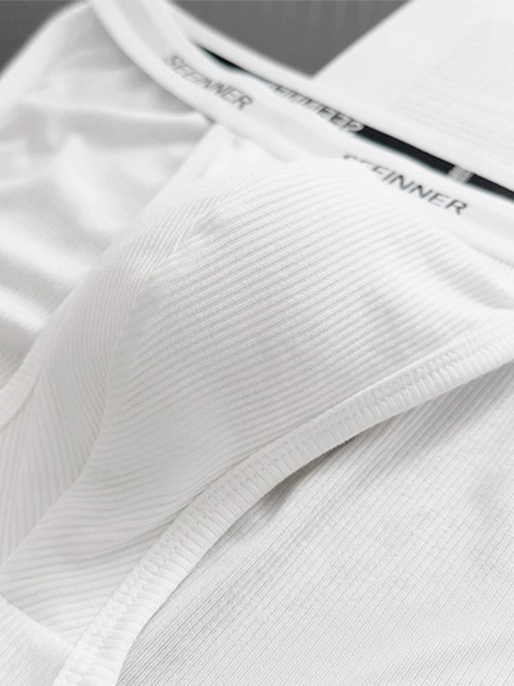 3 Pack Men's Sporty Comfy Waistband Briefs