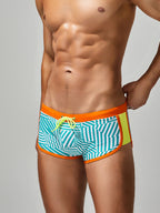 Men's Seamless Quick-Dry High Stretch Swim Shorts & Trunks