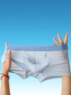 3 Pack Separate Pouch Trunks With Fly Front