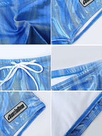 Men’s Fashionable Flash Swim Fitness Trunks