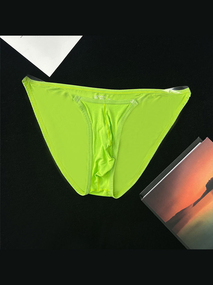 2 Pack Men's Breathable Low-Rise Ultra-Soft Modal Briefs