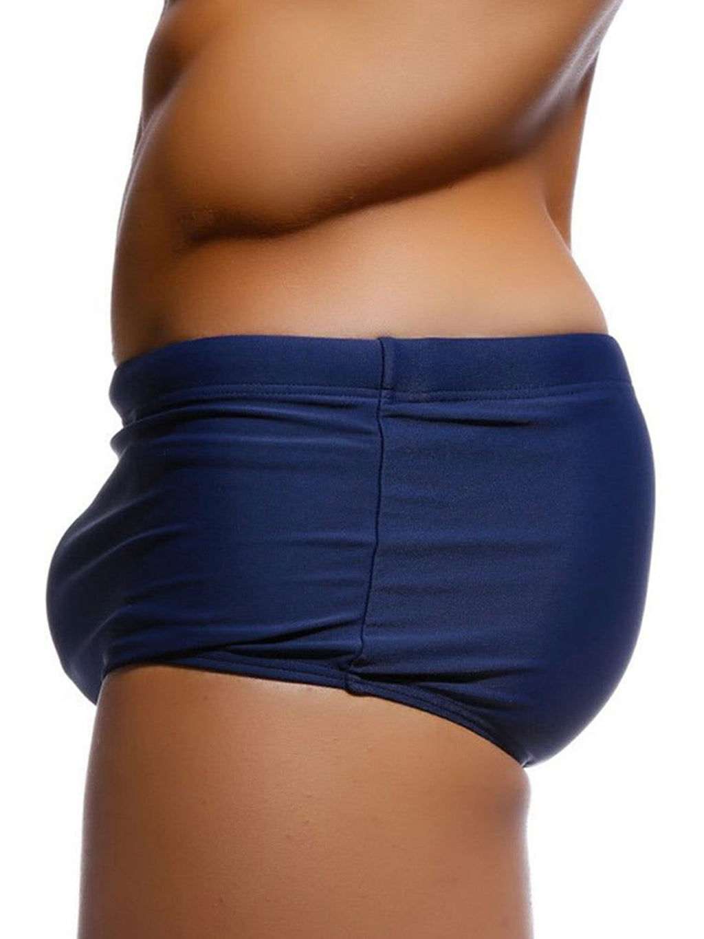 Men's Solid Color Swim Trunks