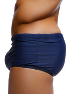 Men's Solid Color Swim Trunks