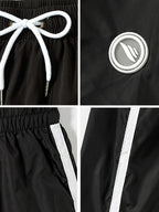 Men’s Waistband Drawstring Beach Swim Shorts