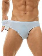 4 Pack Men’s Seamless Solid Color Smooth Touch Briefs