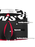 2 Pack Men's Sexy Modal Trunks with Open Front & Back and Removable Pouch