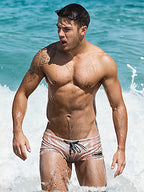 Men’s Fashionable Flash Swim Fitness Trunks