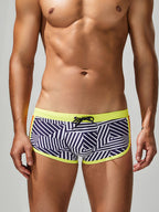 Men's Seamless Quick-Dry High Stretch Swim Shorts & Trunks