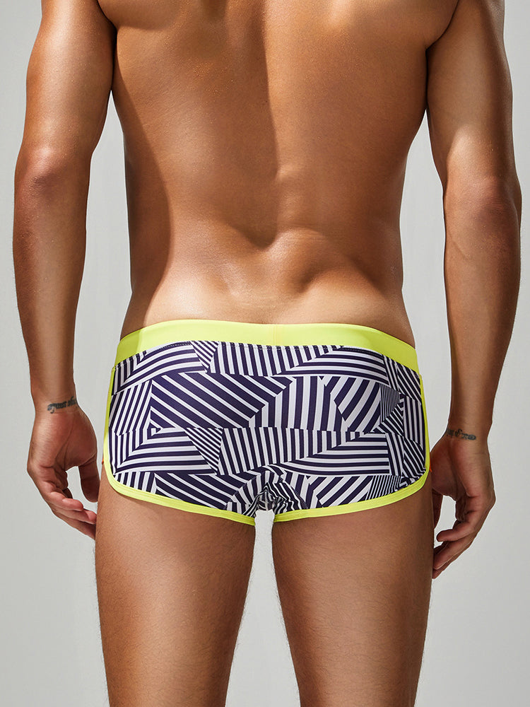 Men's Seamless Quick-Dry High Stretch Swim Shorts & Trunks