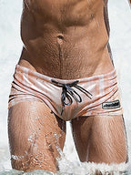 Men’s Fashionable Flash Swim Fitness Trunks