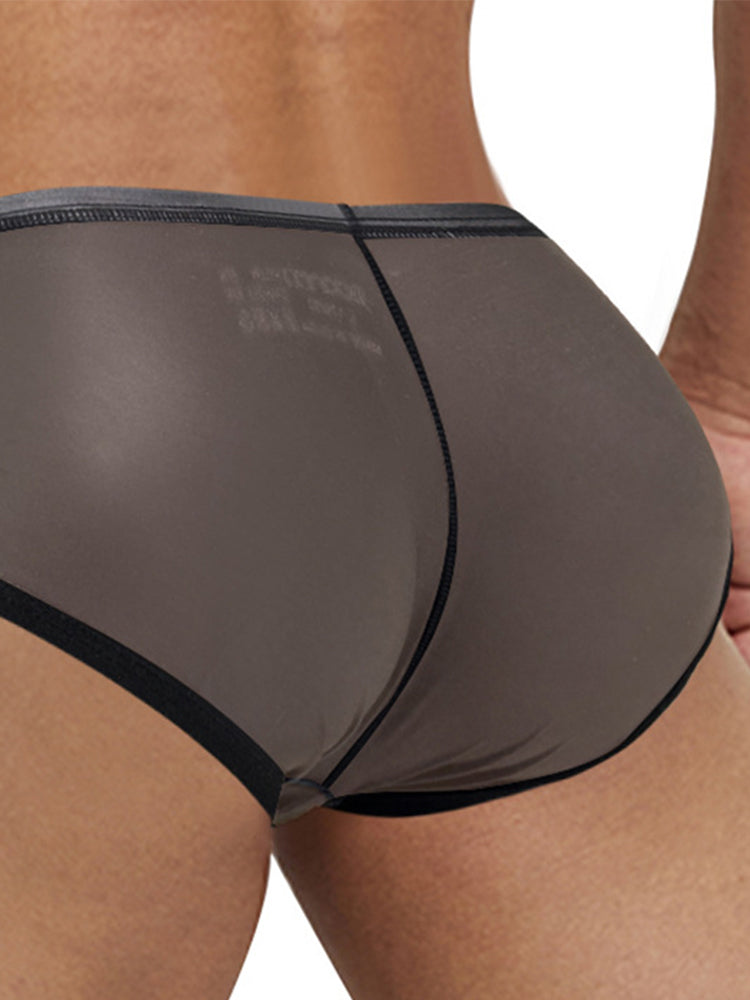 2 Pack Men's Breathable Sheer Elegance Quick-Dry Ultra-Soft Trunks
