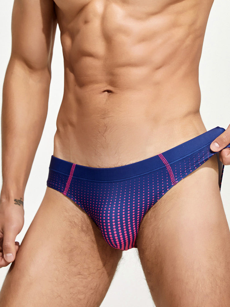 Men's Quick-Dry Full Coverage Low-Rise Swim Briefs