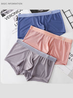 3 Pack Men’s Comfy U Convex Pouch Trunks