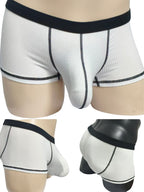 3 Pack Men's Ultra-Thin Cooling Large Supportive Pouch Breathable Low-Rise Trunks