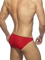 Men’s Breathable Mesh Swim Briefs with Removable Pad