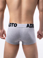 2 Pack Men's Gun and Bullet Separation Large Pouch U-Convex 3D Cut Loose Trunks