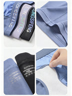 2 Pack Men's Mesh Antibacterial Support Lift & Separate Pouch Trunks