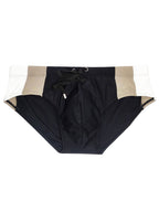 Men's Removable Pad Swim Brief with Drawstring