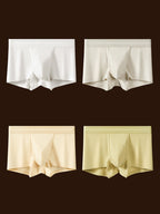 3 Pack Men's Breathable Comfort Double-Sided Access Soft Waffle Cotton Trunks